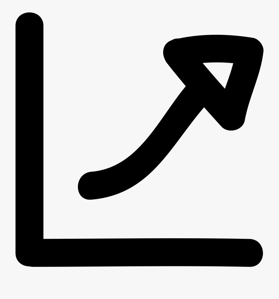 Line Graph Doodle, Transparent Clipart
