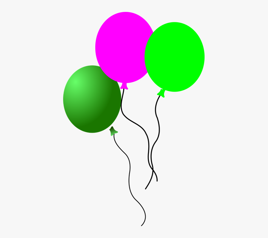 Birthday Balloons Clip Art 29, Buy Clip Art - Flying Birthday Ballons Png, Transparent Clipart