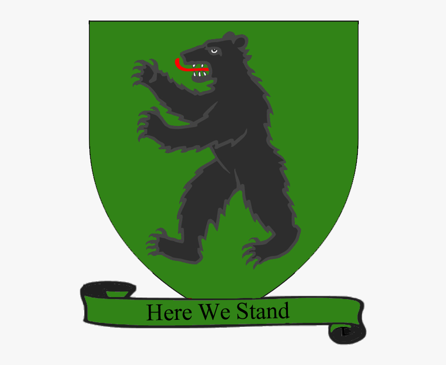 A Song Of Ice And Fire Arms Of House Mormont Green - Wappen Haus Mormont, Transparent Clipart