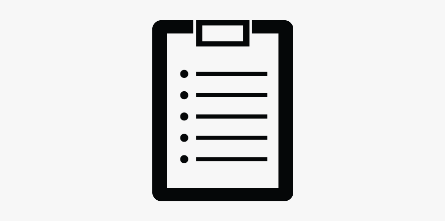 Checklist, Checkmark, Note, Notebook, Notepad, Notes, - Parallel, Transparent Clipart