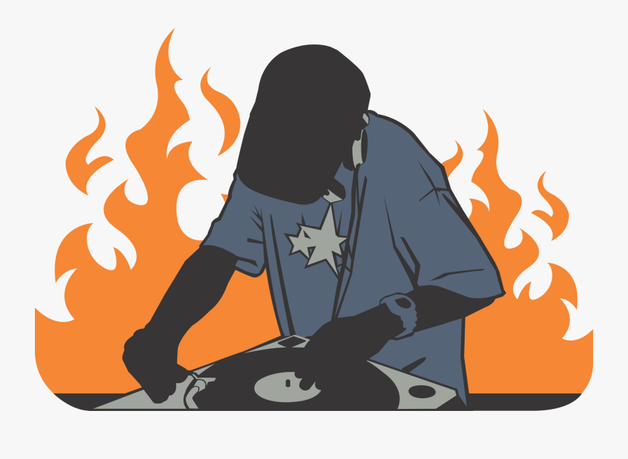 Hip Hop Dj Rap, Transparent Clipart