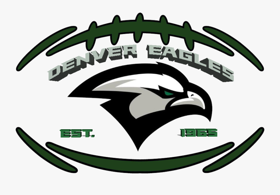 Transparent Football Player Tackling Clipart - Denver Eagles Football Logo, Transparent Clipart