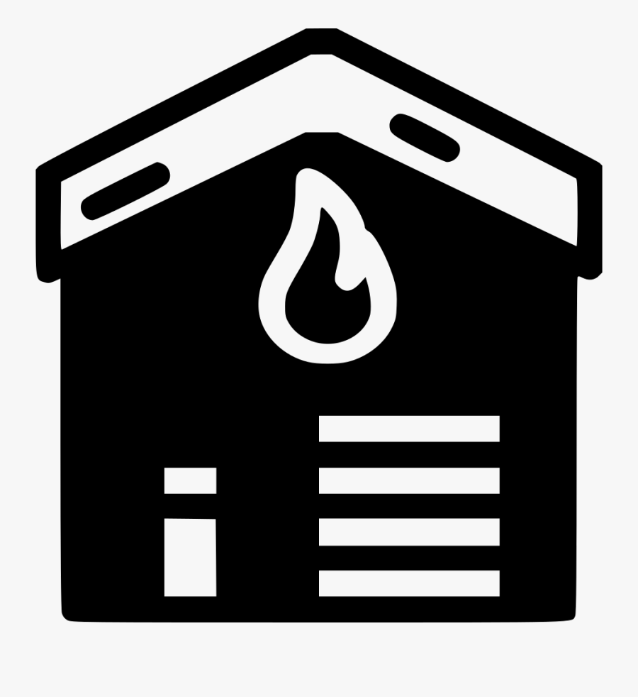 Fire House, Transparent Clipart