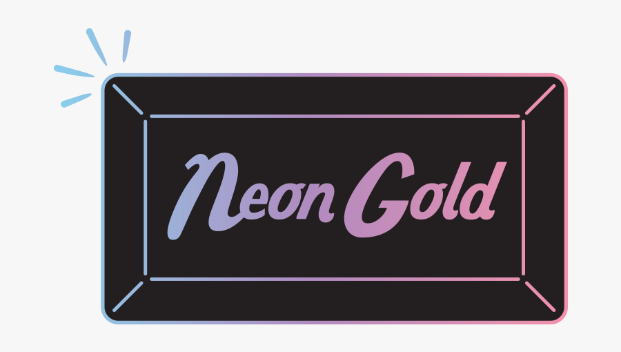 Neon Gold Logo - Neon Gold Records Logo, Transparent Clipart
