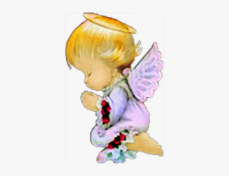#littleangel #praying #angels #preciousmoment - Praying Angel Png Hd, Transparent Clipart