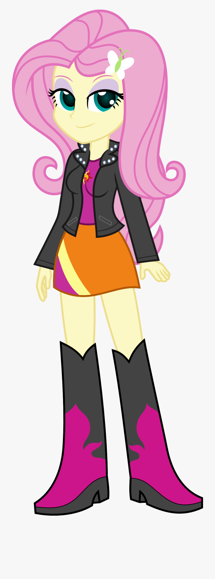 Salemcat, Boots, Clothes, Clothes Swap, Edit, Editor - My Little Pony Equestria Girls Dragon Ball, Transparent Clipart