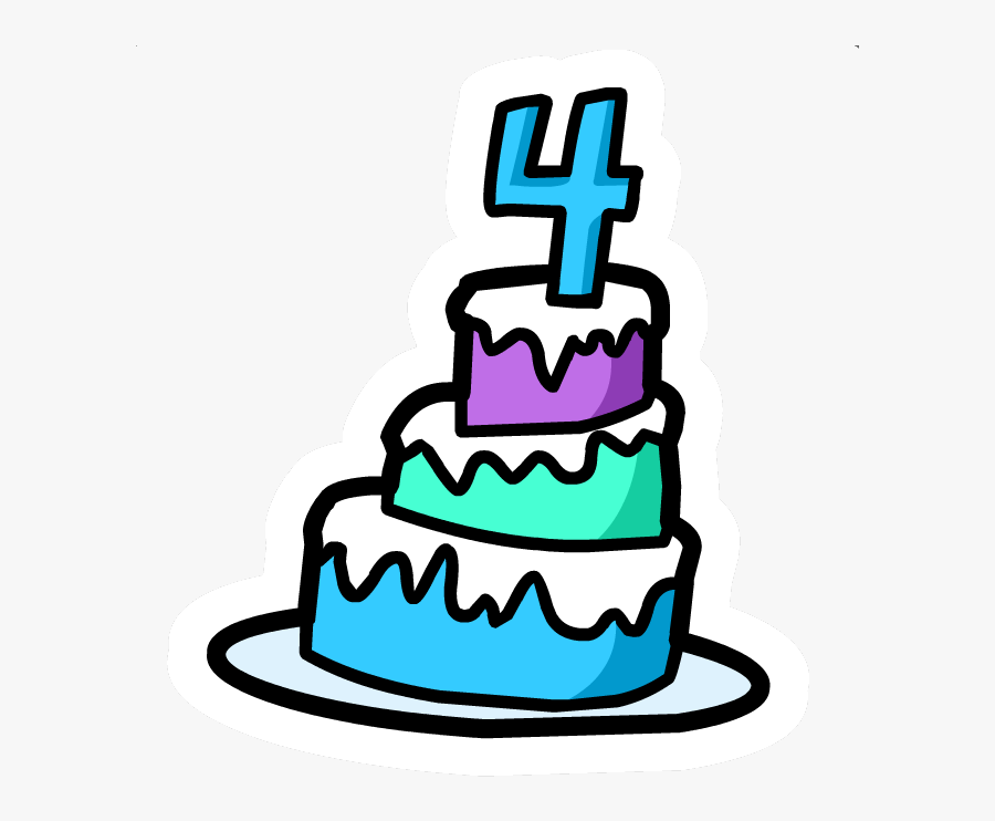 Transparent Portal Cake Png - 3st Birthday Cake Png, Transparent Clipart
