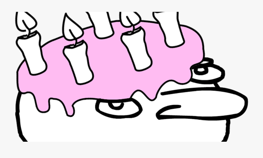 Birthday Cake Coloring Page Clipart , Png Download, Transparent Clipart