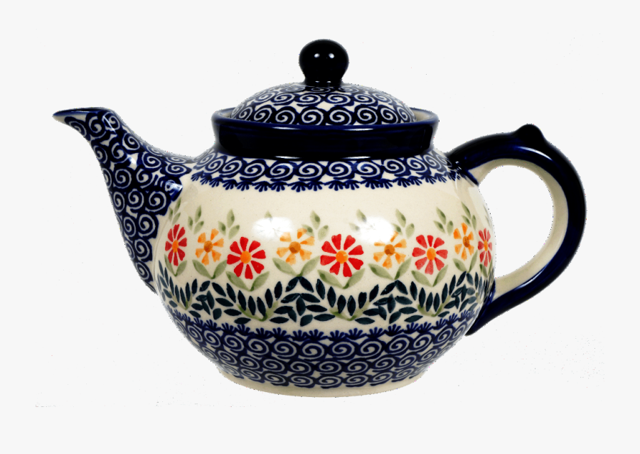 Transparent Flower Power Clipart - Teapot, Transparent Clipart