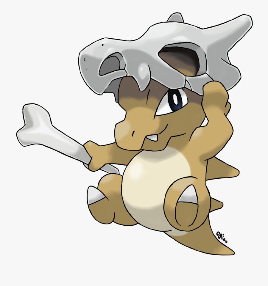 Pokemon Clipart Mask - Pokemon With Bone Head, Transparent Clipart