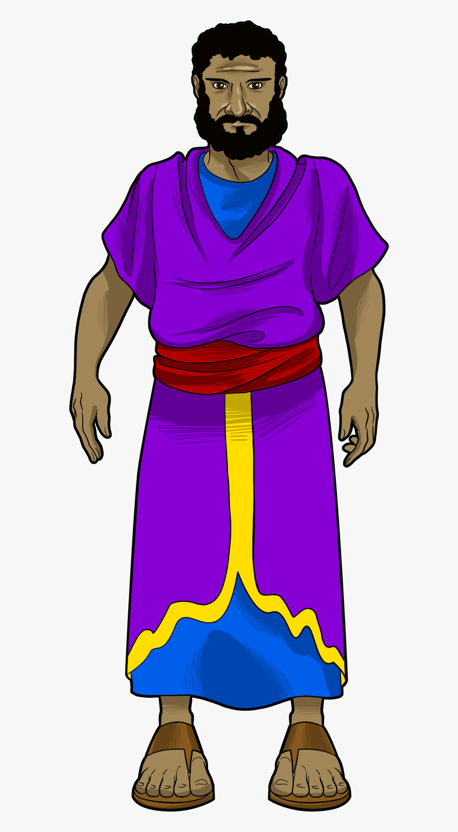 Bible Story For Kids - Servant Of King, Transparent Clipart