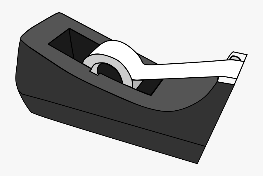 Black Tape - Tape Clipart, Transparent Clipart