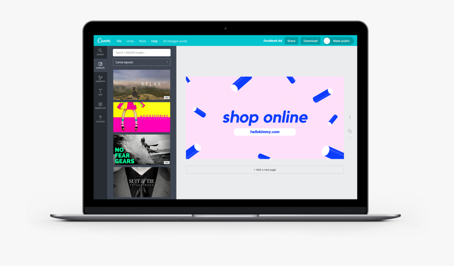 Clip Art Ad Mockups - Design Ebook, Transparent Clipart