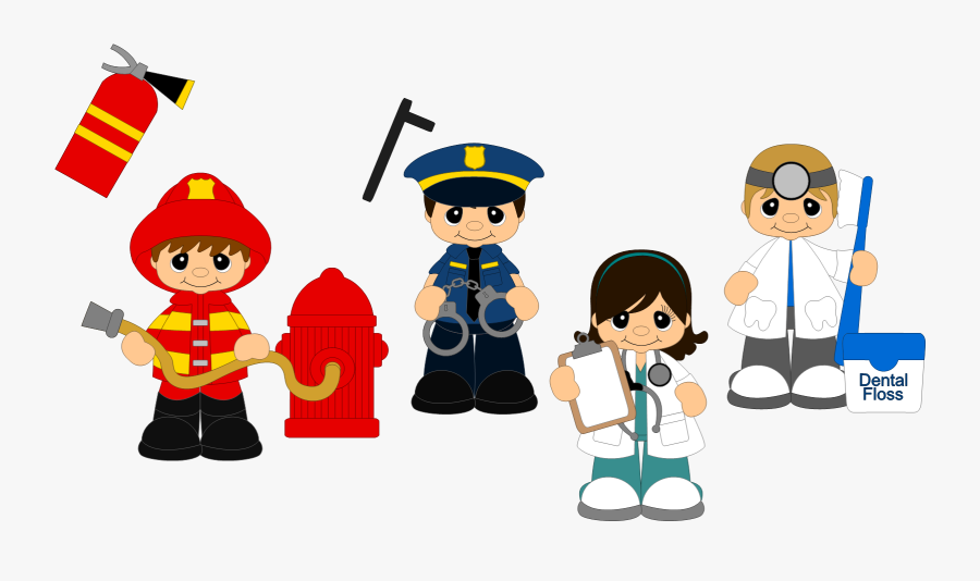 Background About Community Helpers , Free Transparent Clipart - ClipartKey.