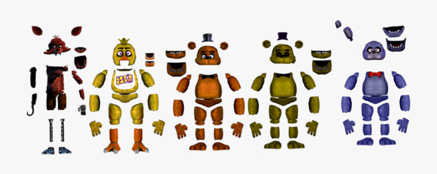 #fnaf 1 Resources Pack - Pacote De Ediçao Fnaf, Transparent Clipart