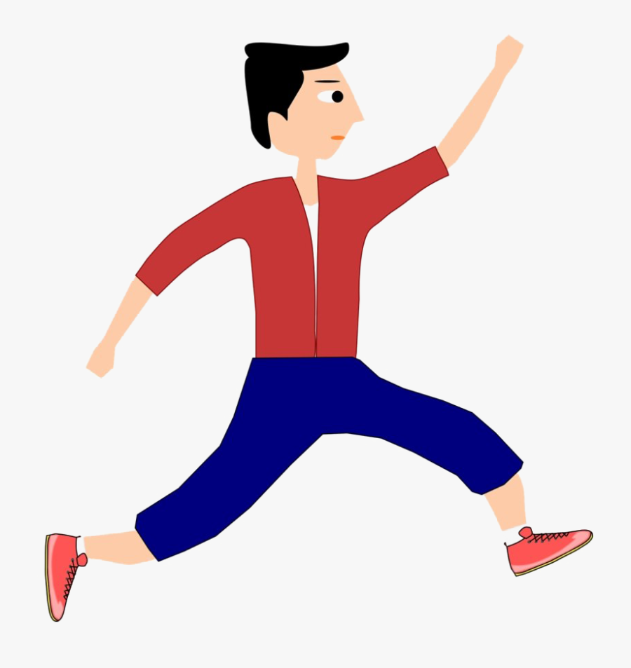 Running Man Clipart Png, Transparent Clipart