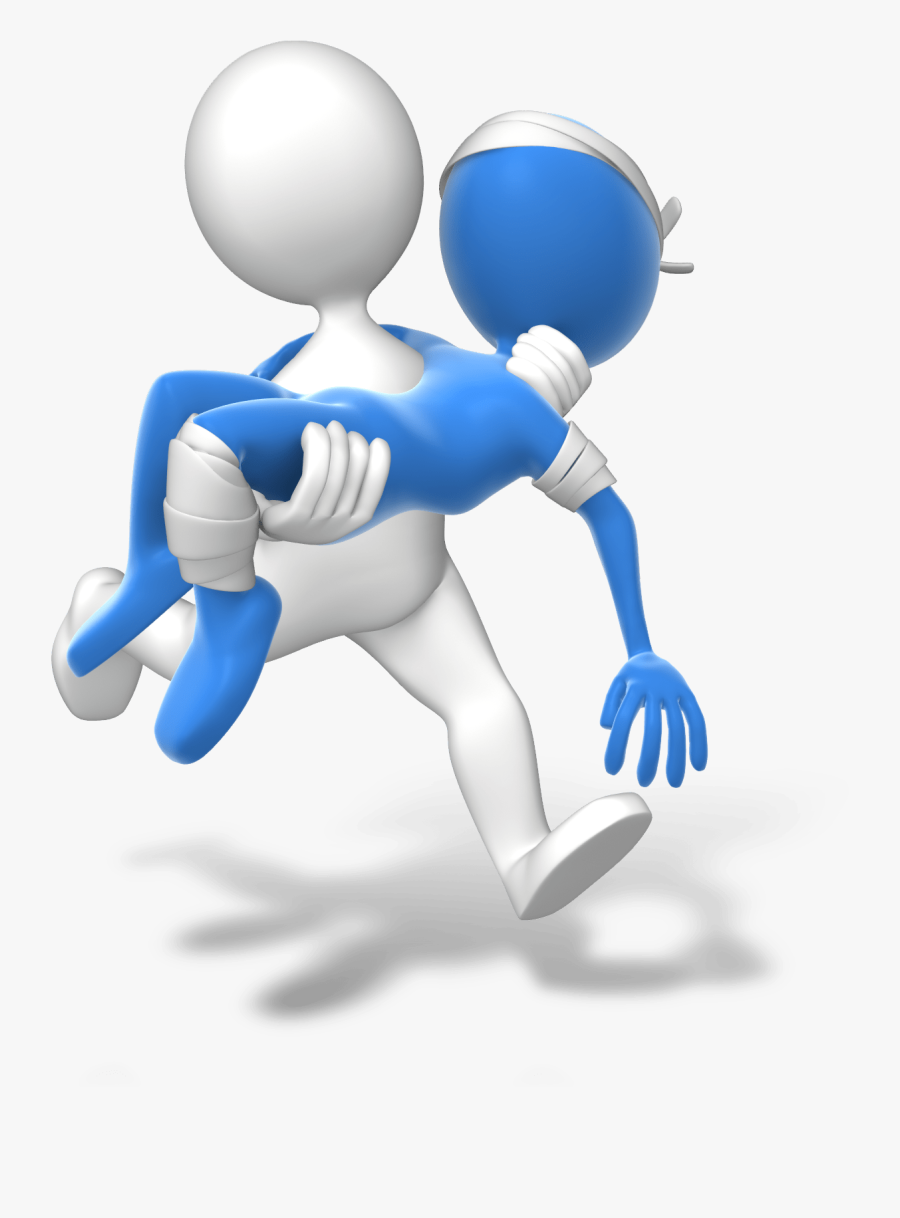 Injured Person - Identifies School And Community Resources In Case, Transparent Clipart