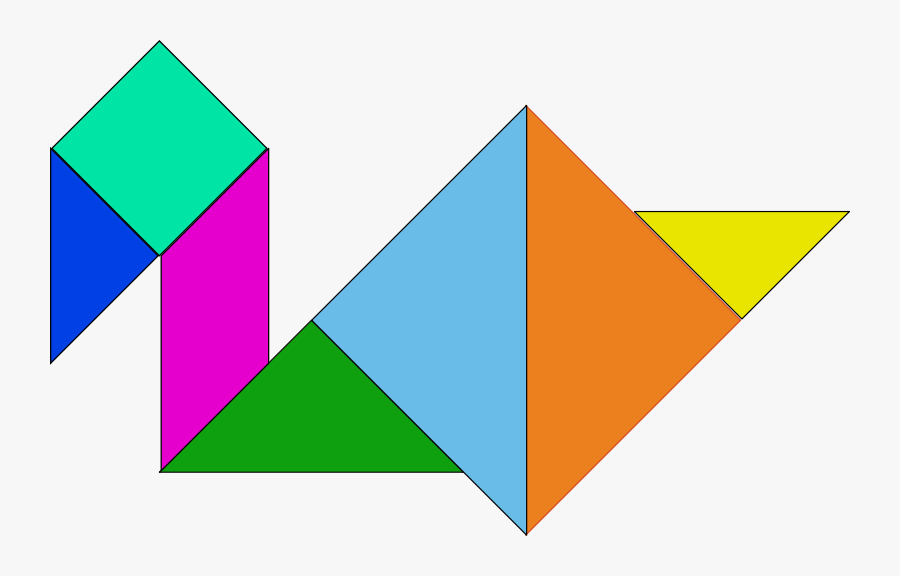 Clip Art Tangram, Transparent Clipart
