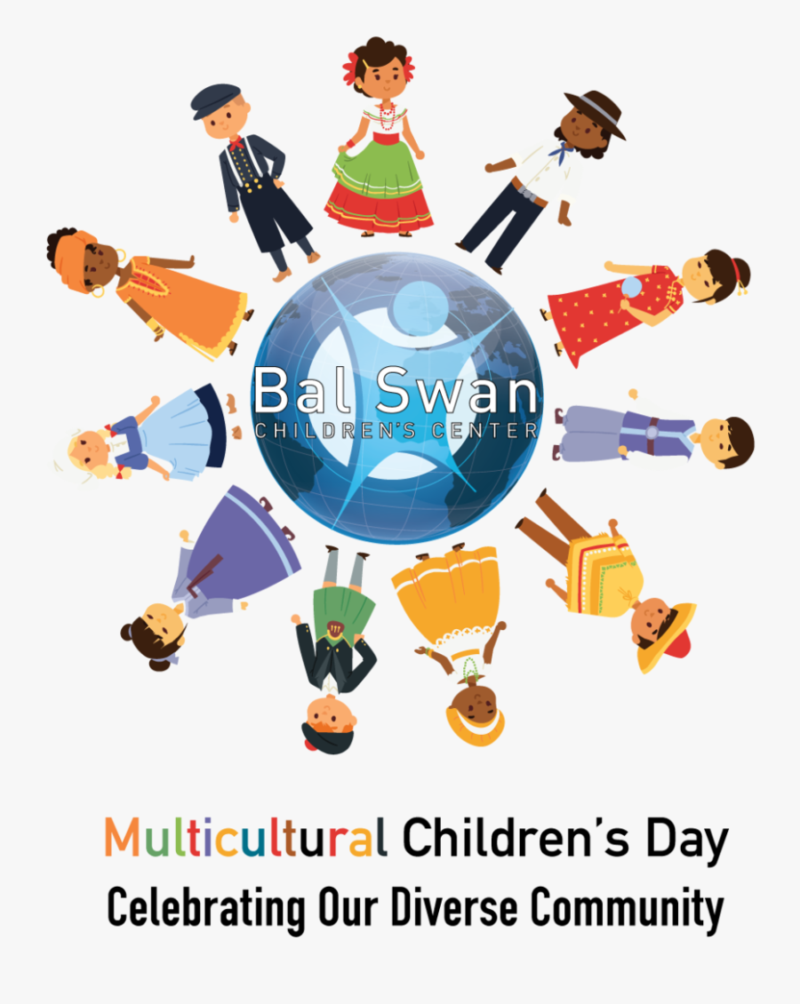 Kids Transparent Diverse - Circle, Transparent Clipart