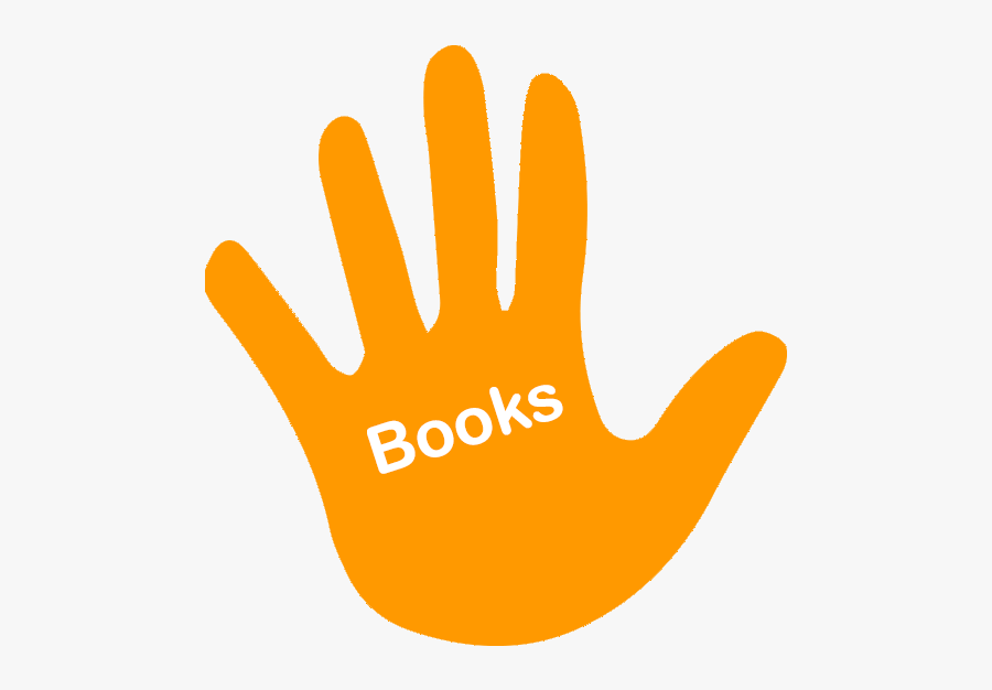 Orange-books - Liberty Books, Transparent Clipart