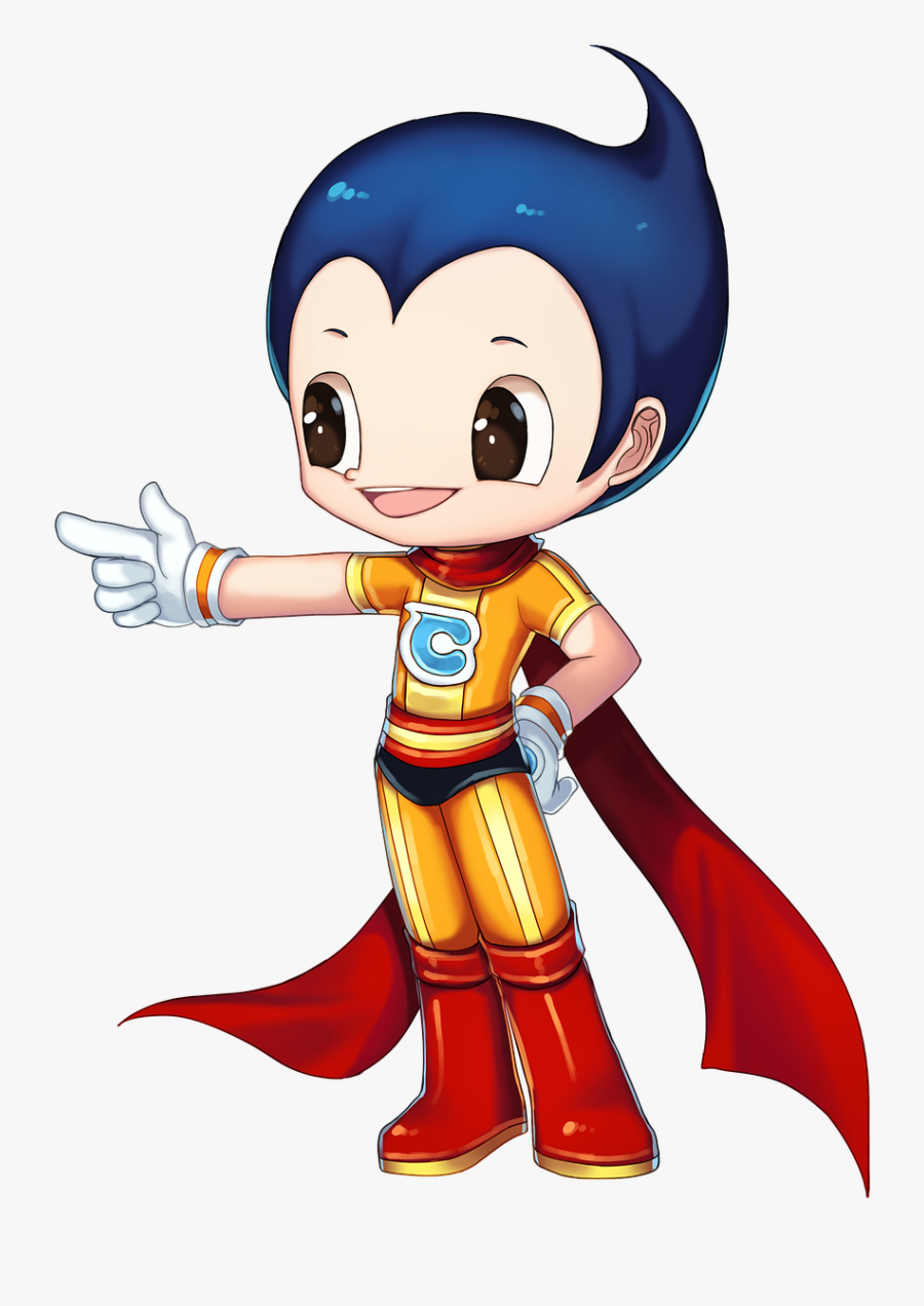 Hero Character, Transparent Clipart