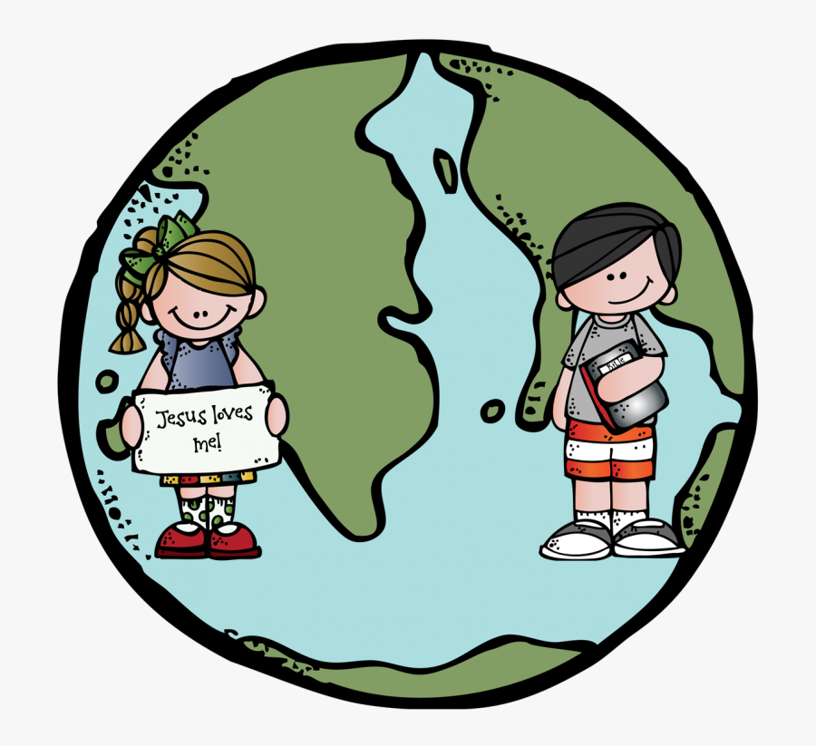 Children Craft Thumb - World Clipart Melonheadz, Transparent Clipart