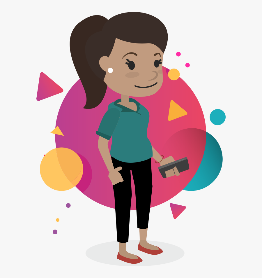 Safepoint Lone Worker Care Woman - Cartoon, Transparent Clipart