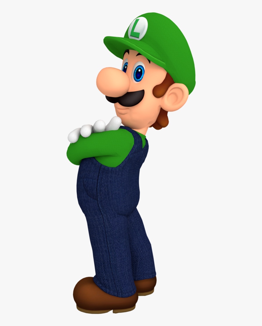 Mario Crossing His Arms, Transparent Clipart
