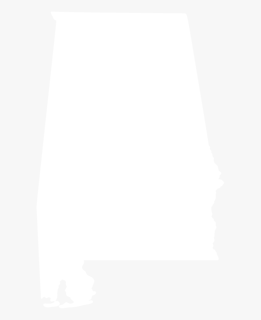 State Of Alabama White Clipart , Png Download - State Of Alabama Transparent, Transparent Clipart