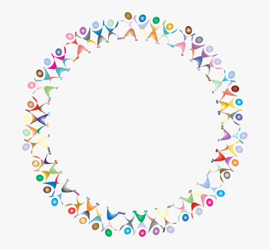 People Clipart Circle Dance - Dancing People Circle Png, Transparent Clipart