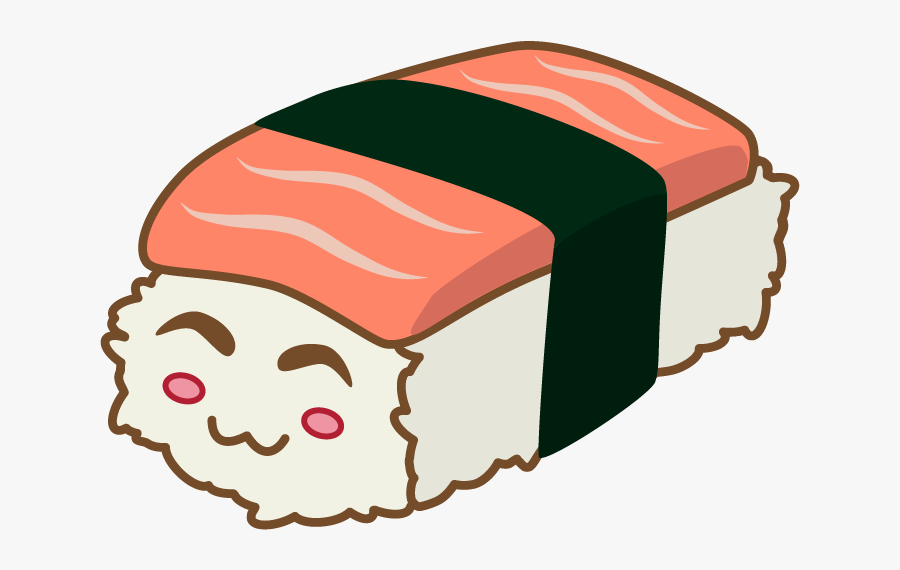 Japanese Food Clipart Cute - Sushi Clip Art, Transparent Clipart