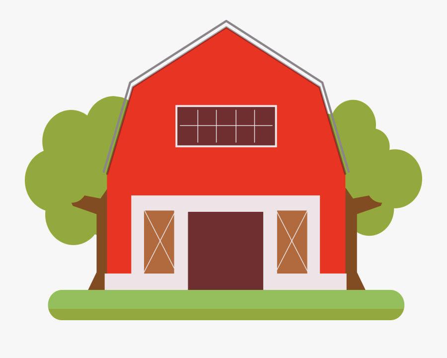 Warehouse Clipart Food Warehouse - Farmhouse Png, Transparent Clipart