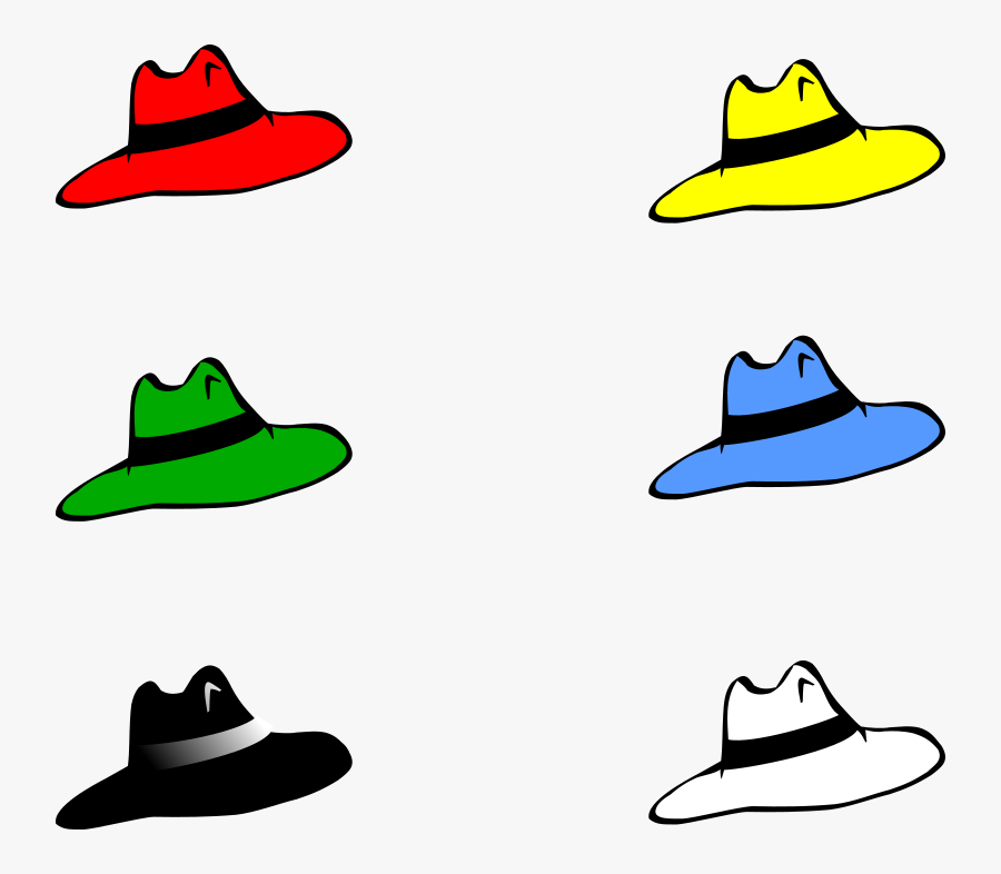 Six Thinking Hats Icon, Transparent Clipart