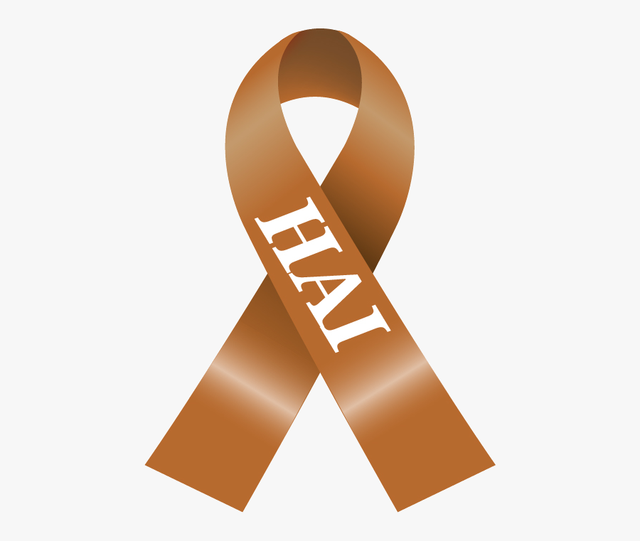 Healthcare Associated Infections Awareness Ribbon Please - Illustration, Transparent Clipart