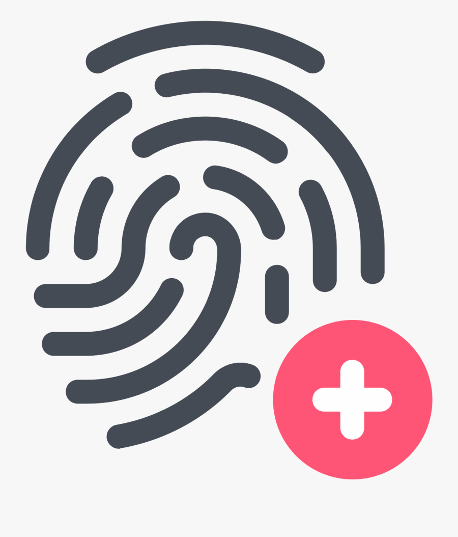 Transparent Fingerprint Clipart Free - Addnew Fingerprint Icon Png, Transparent Clipart