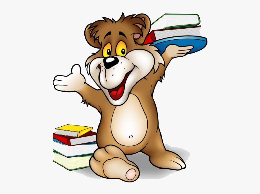 Animals School Cliparts - School Animal Clip Art, Transparent Clipart