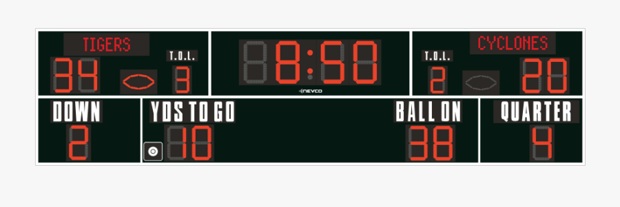 Scoreboard, Transparent Clipart