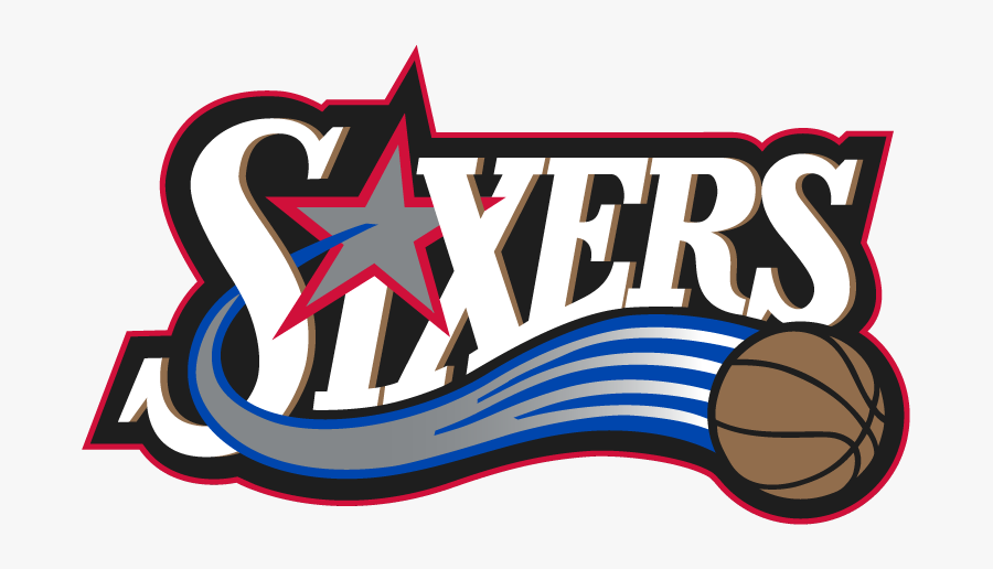 Old School Sixers Logo, Transparent Clipart