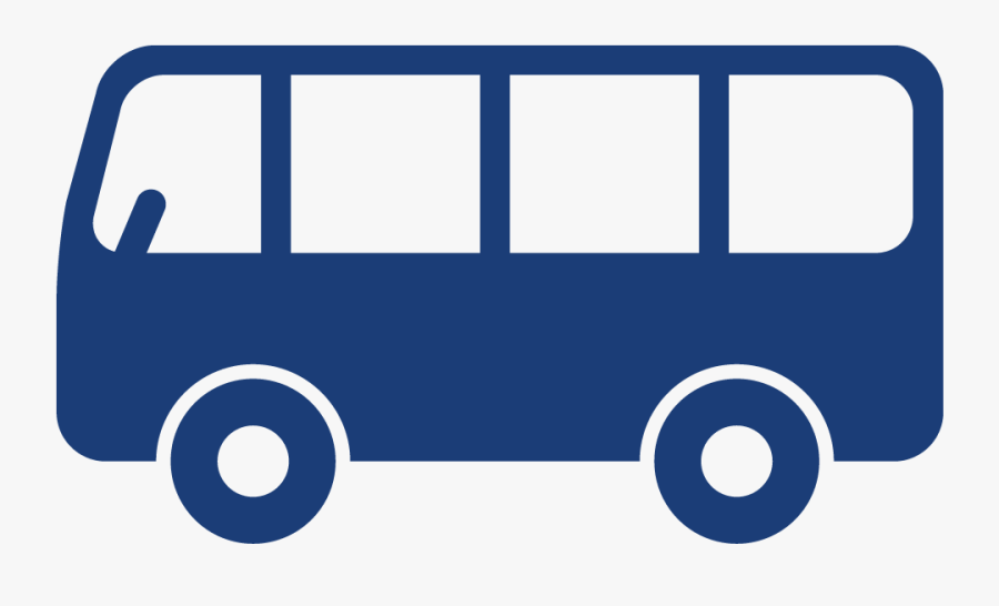 Icon Of Red Bus, Transparent Clipart