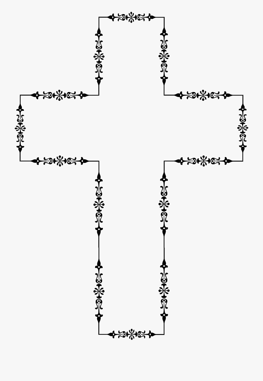Imagem Da Cruz Desenho, Transparent Clipart