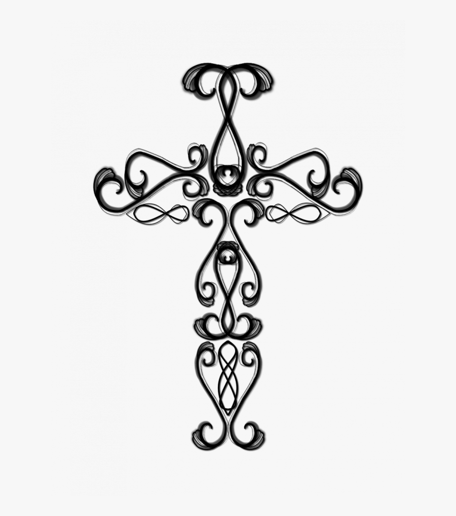 Cross Drawings, Transparent Clipart