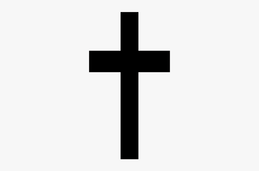 Cross Black And White Clip Art Clipart Transparent - Black Cross, Transparent Clipart