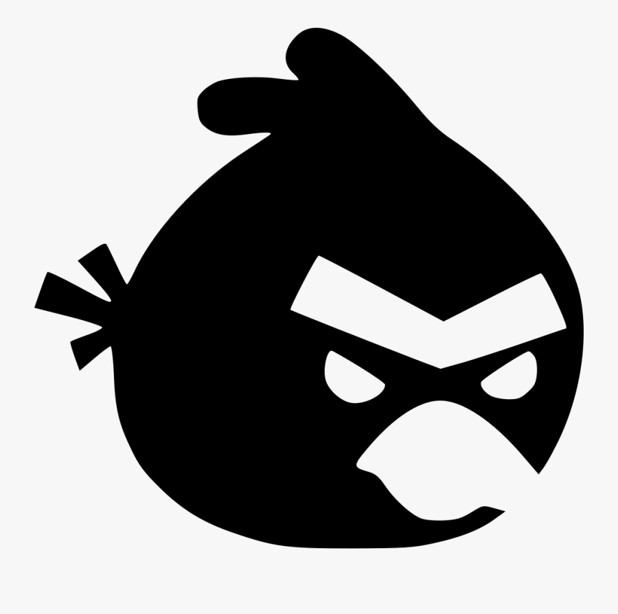 Angry Birds Art Svg - Angry Birds Icon Vector, Transparent Clipart