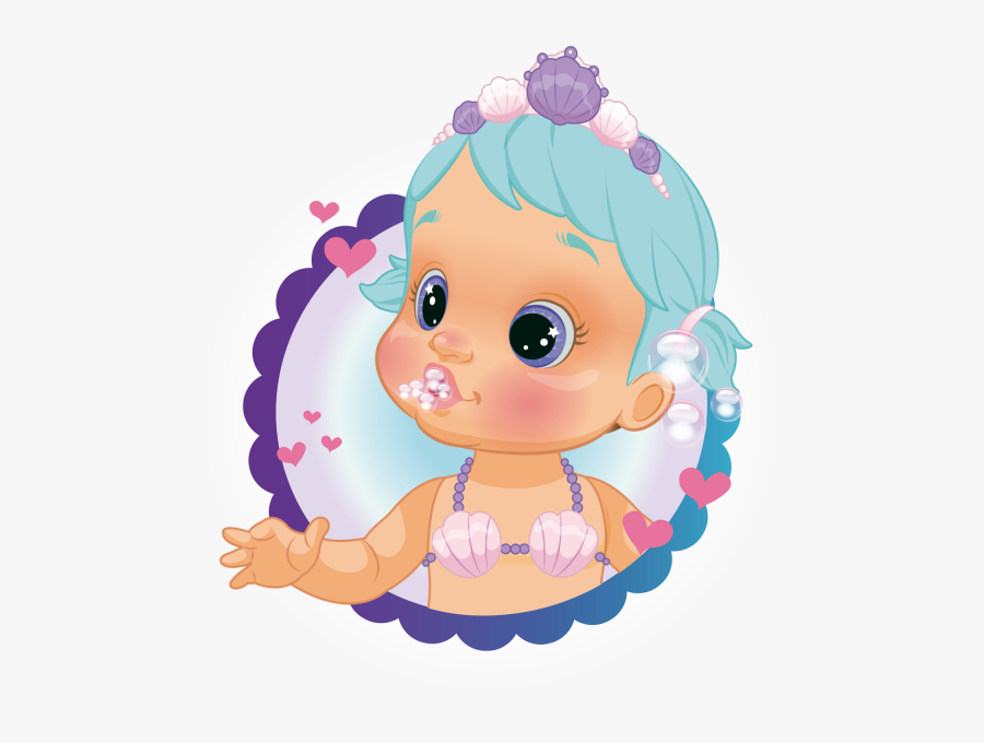 Mermaids Lovely - Have A Nice Day Stamps, Transparent Clipart