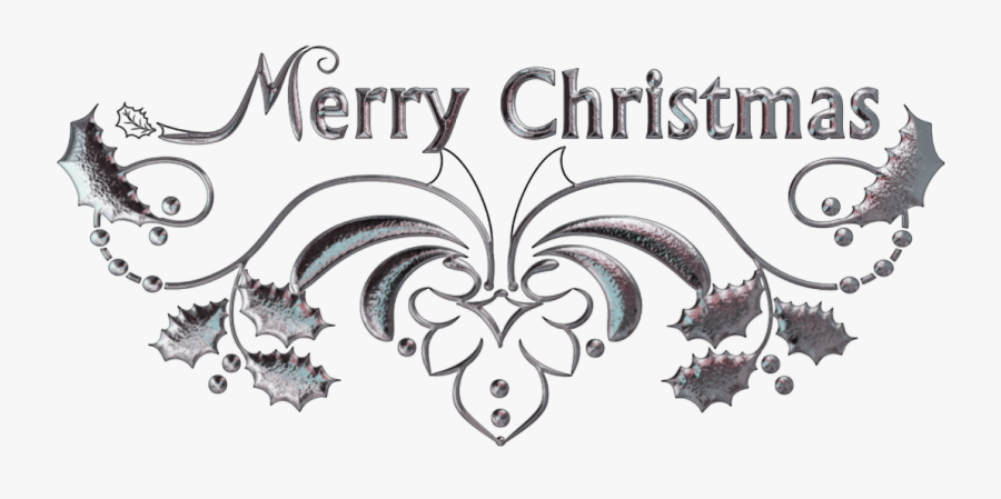 Merry Christmas Png Text Transparent - Merry Christmas Text Png Hd, Transparent Clipart