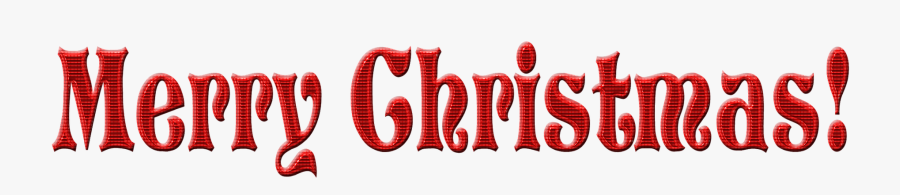 Merry Christmas Logo Transparent, Transparent Clipart