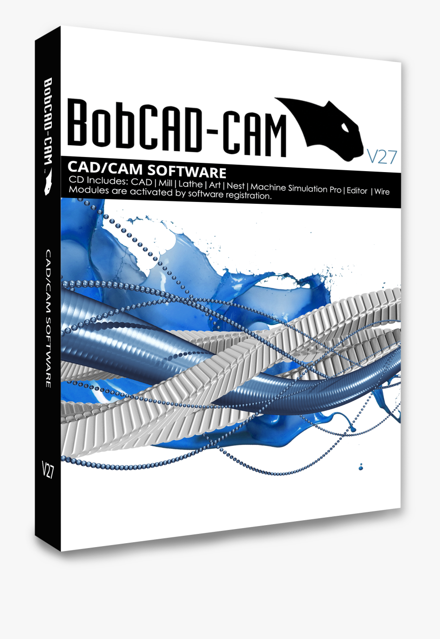 Bobcad-cam - Bobcam V7 Cd, Transparent Clipart
