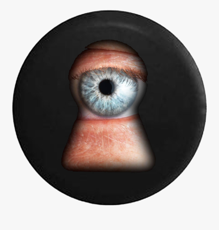 Eye In Keyhole, Transparent Clipart