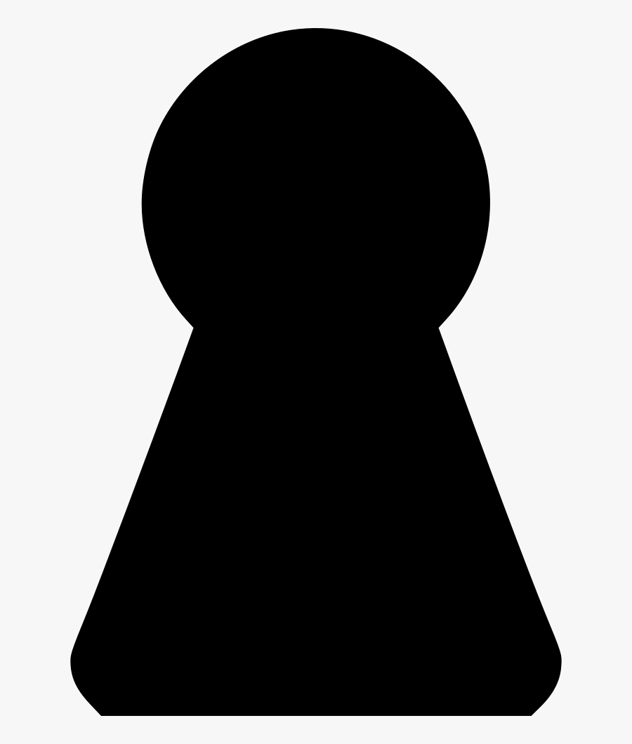 Transparent Key Silhouette Png, Transparent Clipart