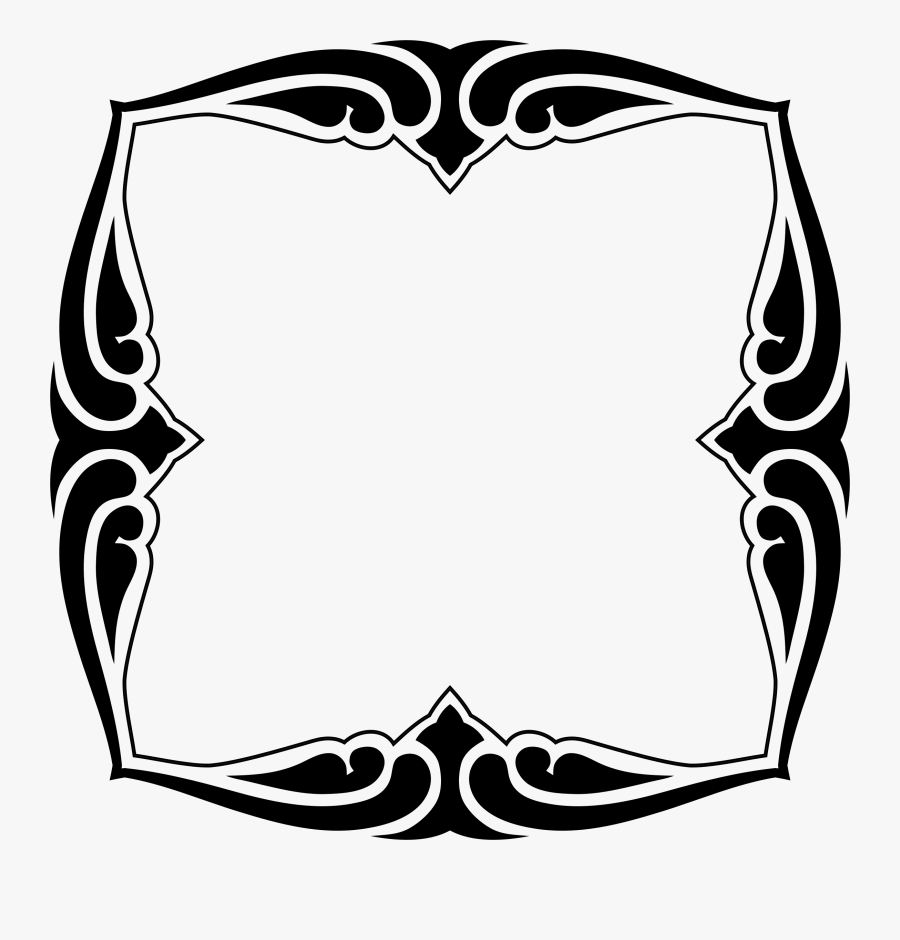 Decorative Frame 18 Clip Arts - Decorative Frame Png Art, Transparent Clipart